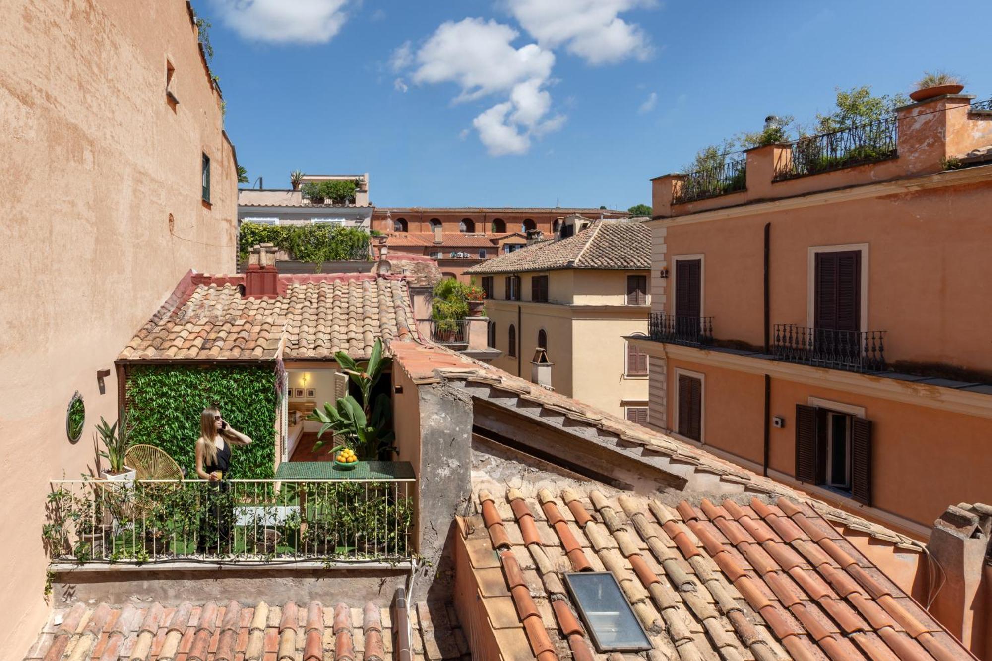 Rooftop Boho Loft Spanish Steps Rome Extérieur photo