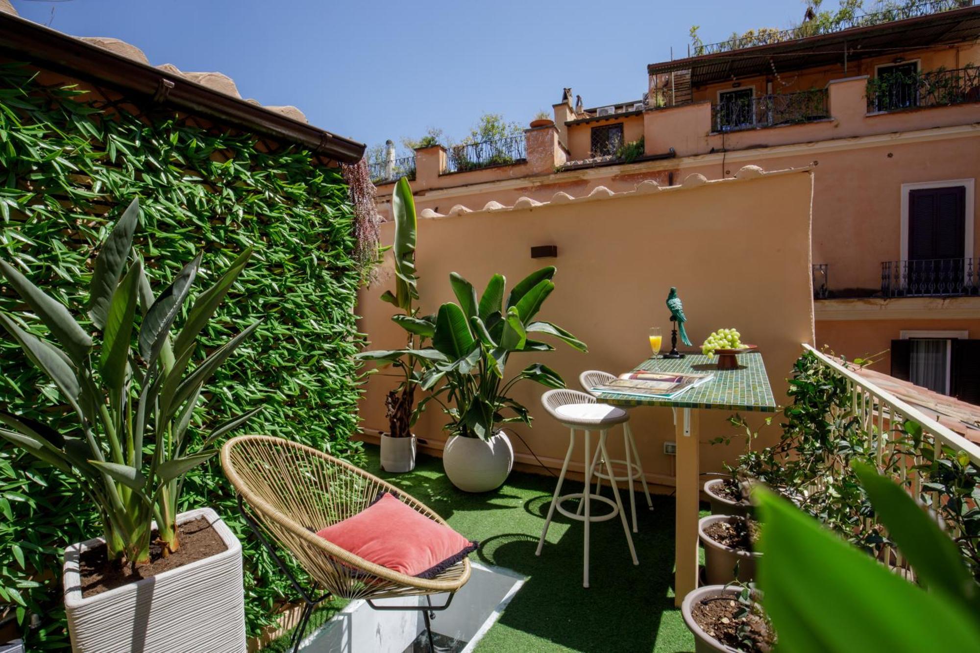Rooftop Boho Loft Spanish Steps Rome Extérieur photo